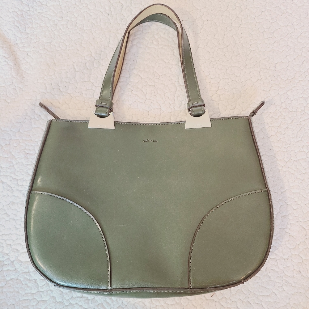 emilie m. - olive green handbag